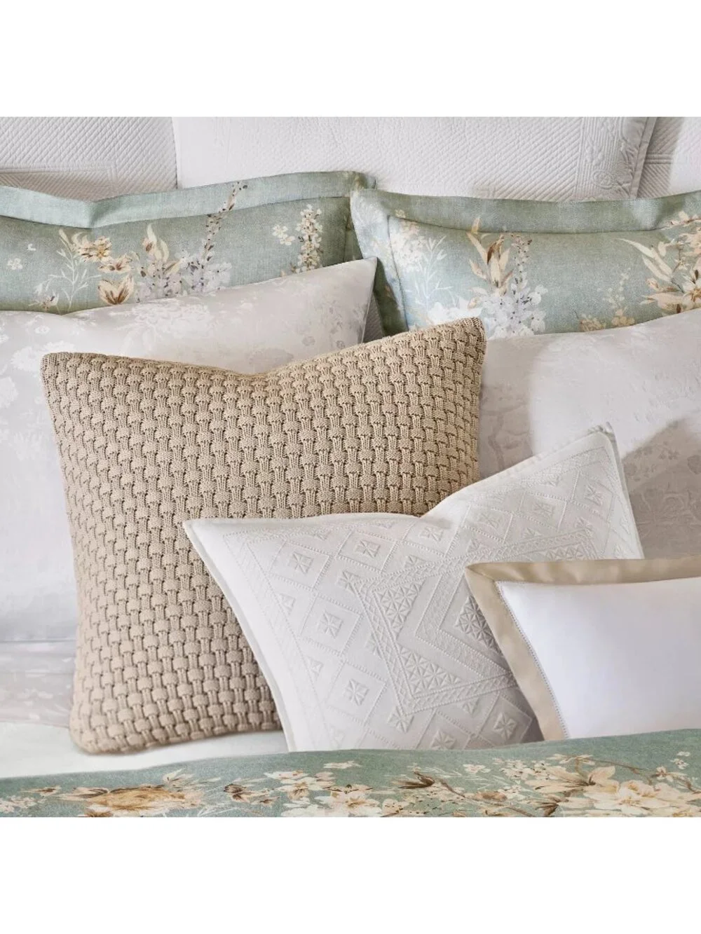 NWT Ralph Lauren Home Elisabetta Sham Sage Size King